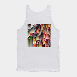 strawberries and berries abstract digital painting Tank Top